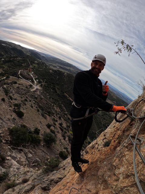 From Estepona: Vía Ferrata de Casares guided climbing tour - What the Guide Brings to the Experience