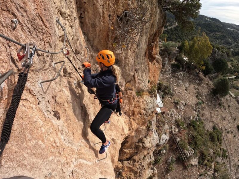 From Estepona: Vía Ferrata de Casares guided climbing tour - Meeting Point and End of the Route