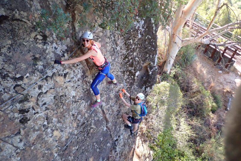 From Estepona: Vía ferrata El Caimán guided climbing tour - From Estepona: Vía ferrata El Caimán guided climbing tour