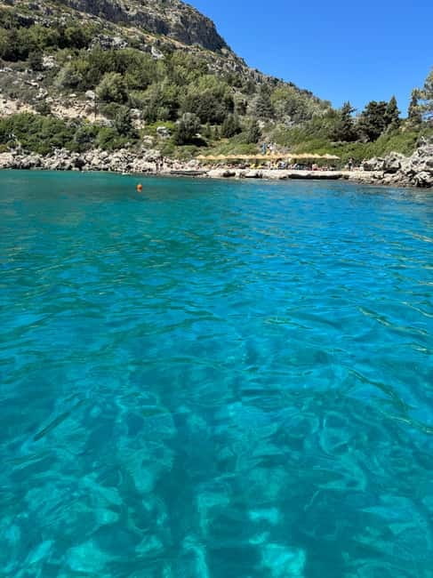 From Faliraki : Speedboat tour kalithea caves&antony kouin - Key Points