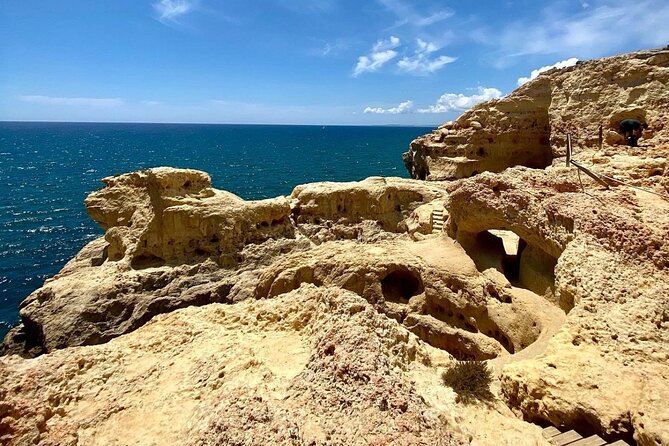 From Faro: Benagil, Algar Seco, and Marine Adventure Tour - Exploring Benagil Cave from Above