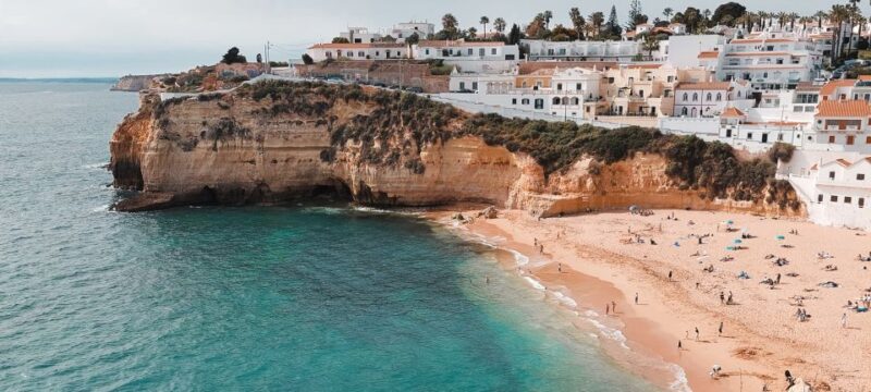 From Faro: Benagil Cave, Marinha, & Carvoeiro Full-Day Tour - Free Time in Carvoeiro for Lunch and Shopping