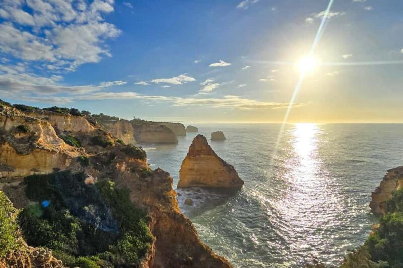 From Faro: Benagil Cliffs Hiking & 4 Treasures Experience - The Route and Stops in Detail