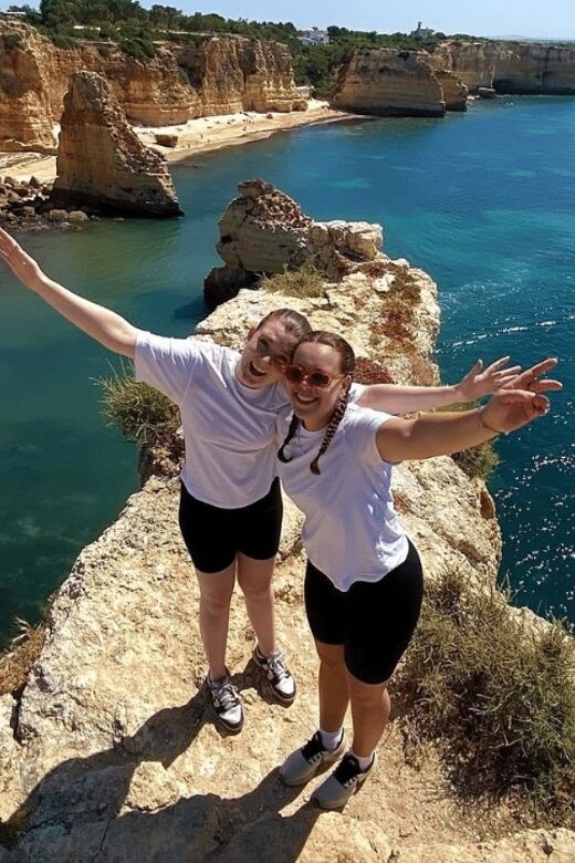 From Faro: Benagil, Marinha, 7 Valleys, Algar Seco Adventure - Discovering Algar Seco’s Limestone Caves and Natural Formations