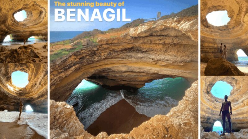 From Faro: Benagil, Marinha, 7 Valleys, Algar Seco Adventure - Visiting the Hidden Bliss of Boneca’s Cave