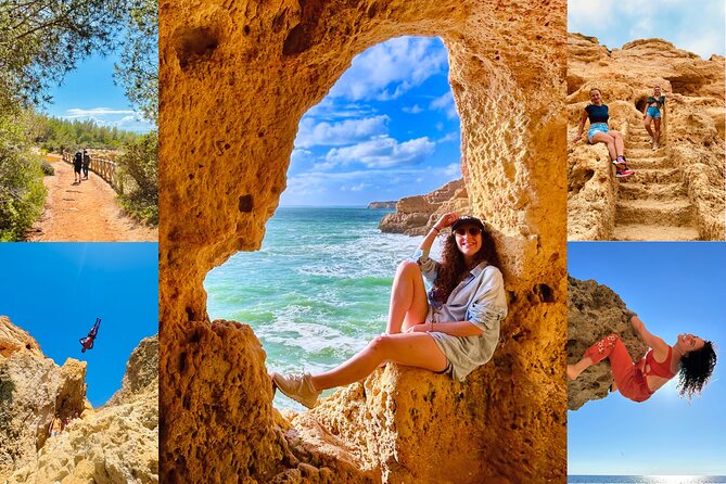 From Faro: Benagil, Marinha Beach, 7 Hanging Valleys, Algar Seco - Secret Spots and the Boneca Cave