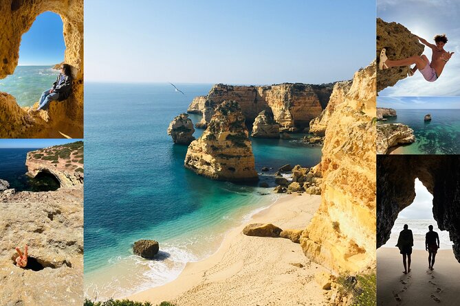 From Faro: Benagil, Marinha Beach, 7 Hanging Valleys, Algar Seco - End of the Day and Return to Faro