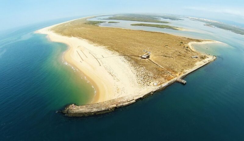 From Faro: Catamaran Boat Trip to Deserta Island with Stop - Flexible Return Options and Seating