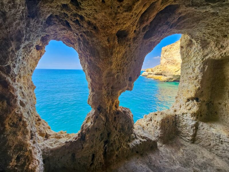 From Faro: The Original Benagil Cave, Marinha & More Tour - Marinha Beach and the Seven Hanging Valleys