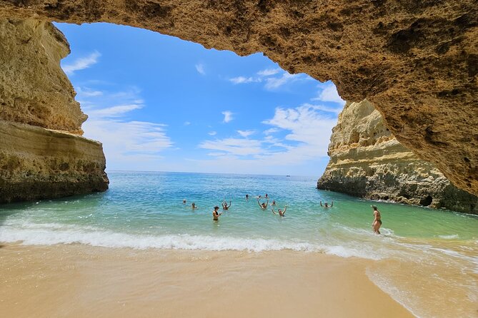 From Faro: Visit Benagil Cave, Marinha Beach, Algar Seco & More - Marinha Beach and the Seven Hanging Valleys Experience
