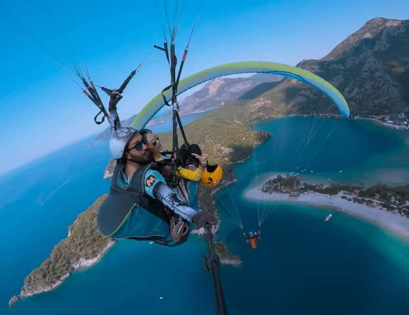 From Fethiye: Tandem Paragliding in Ölüdeniz - Scenic Drive Through the Ölüdeniz Nature Reserve