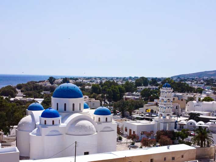 From Fira: Santorini Highlights Minibus Tour with Oia Sunset - Exploring Santorini’s Top Sights in a Single Day