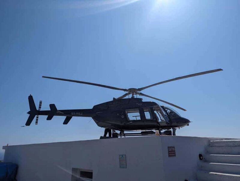 From Folegandros: Helicopter Transfer to Greek Islands - Final Thoughts on the Folegandros Helicopter Transfer