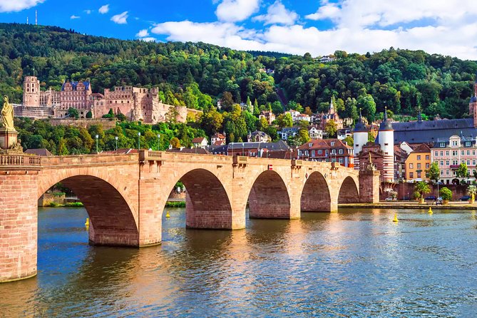 from Frankfurt: Heidelberg, Mercedes Museum / Schwetzinger Schloß - Heidelberg Castle and the Old Town: Exploring with a View