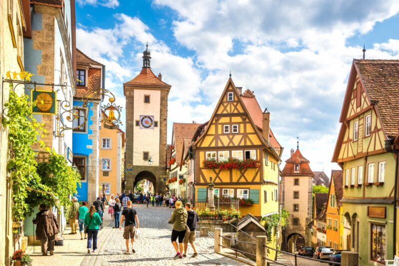 From Frankfurt: Heidelberg & Rothenburg Full-Day Tour - Explore Two of Germany’s Most Charming Medieval Towns in One Day