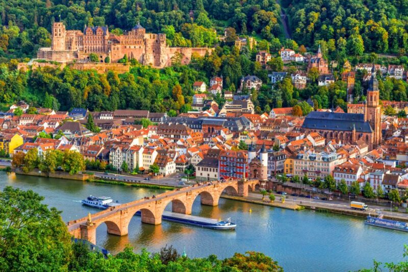 From Frankfurt: Heidelberg & Rothenburg Full-Day Tour - Heidelberg’s Castle and Old Town Highlights