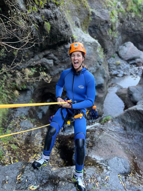 From Funchal: Intermediate Canyoning Adventure (Level 2) - Key Points