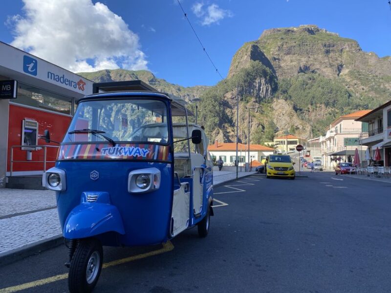 From Funchal: Madeira Nuns Valley Sightseeing Tuk-Tuk Tour - Visiting Pico dos Barcelos for Breathtaking City Views