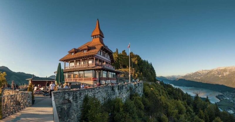 From Geneva: Full-Day Trip to Interlaken - Viewing Lakes Thun and Brienz from the Harbor