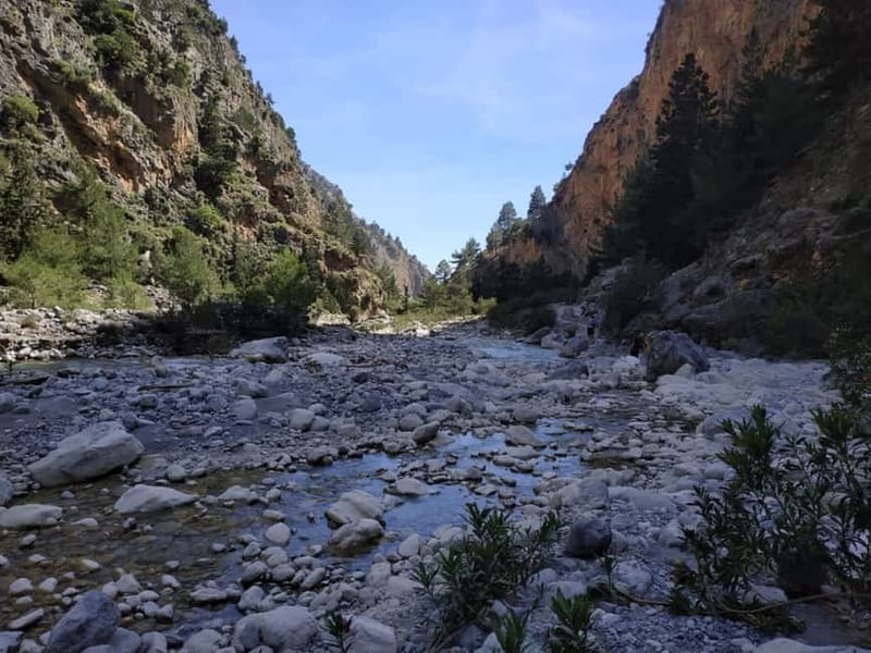 From Georgioupolis: Roundtrip Transfer to Samaria Gorge - The Guide and Group Experience: Miki and Kosta