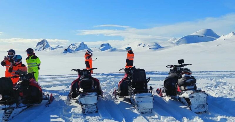 From Geysir: Snowmobile Adventure on Langjökull Glacier - Exciting Snowmobiling on Langjökull Glacier Starting at Geysir