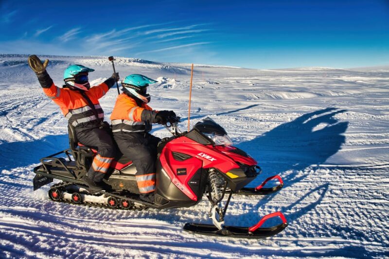 From Geysir: Snowmobile Adventure on Langjökull Glacier - Scenic Views of Iceland’s Glaciers and Mountains