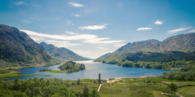 From Glasgow: Glenfinnan, Loch Lomond & The Highlands - Lunch and Exploration in Fort William