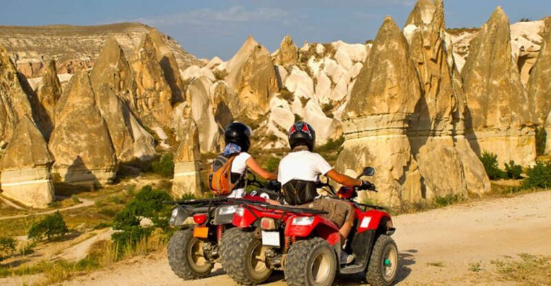 From Göreme: Cappadocia Valleys at Sunset ATV Tour - Stops and Scenic Highlights Along the Route