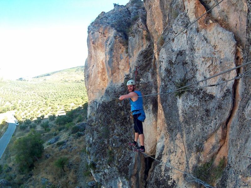 From Granada: 3-Hour Vía Ferrata in Moclín - Expert Guides and Safety Equipment for Peace of Mind
