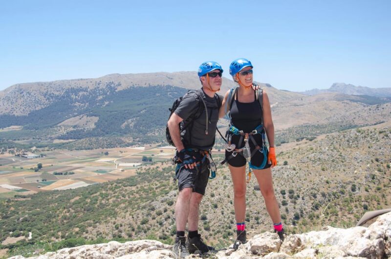 From Granada: Climb Zafarraya's 'Via Ferrata John Hogbin' - The Summit Picnic and Celebration