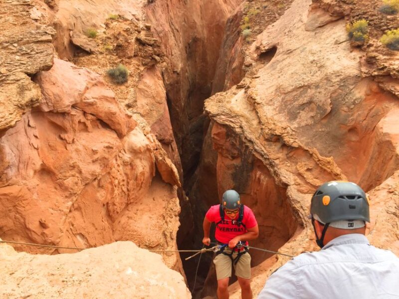 From Hanksville: West Moab Hidden Wonders Canyoneering Tour - Discover the Hidden Canyons of Southern Utah with a Canyoneering Experience