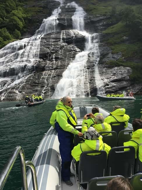 From Hellesylt: Experience Fjordsafari Geirangerfjord on RIB - The Scenic Stops Along the Route