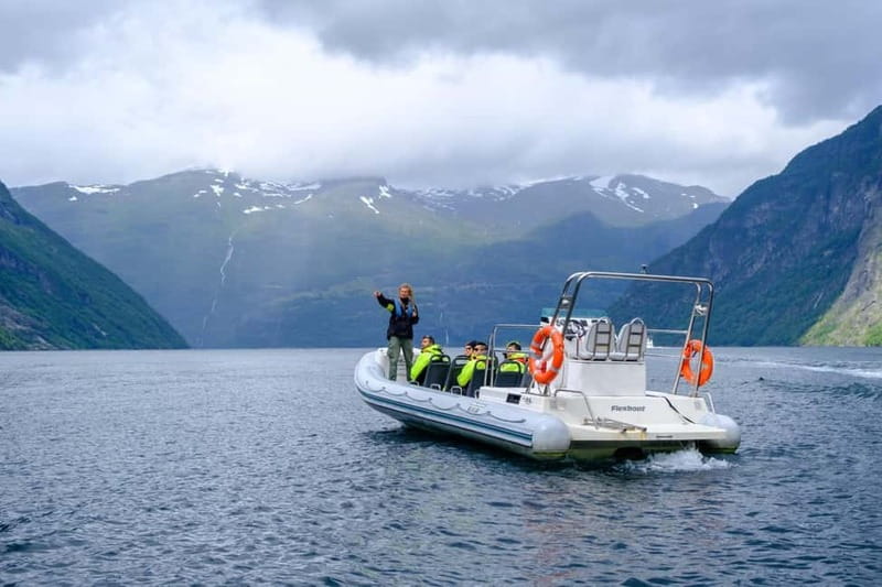 From Hellesylt: Experience Fjordsafari Geirangerfjord on RIB - Suitability and Considerations