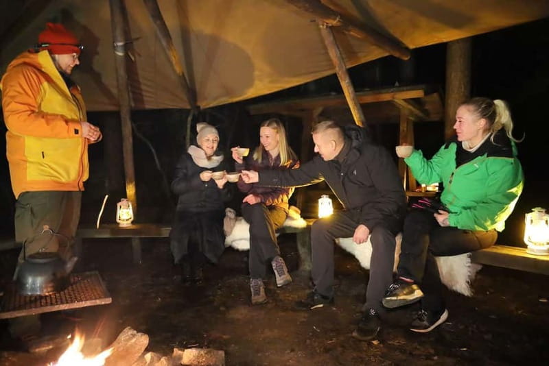 From Helsinki: Guided Forest Walk in the dark with campfire - The Starting Point: Tuusula Sarvikallio Park and Helsinki Pickup