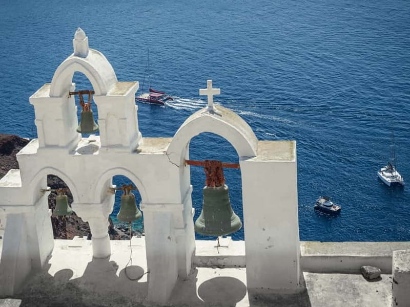 From Heraklion Santorini Guided Day Tour - The Ferry Journey and Scenic Views