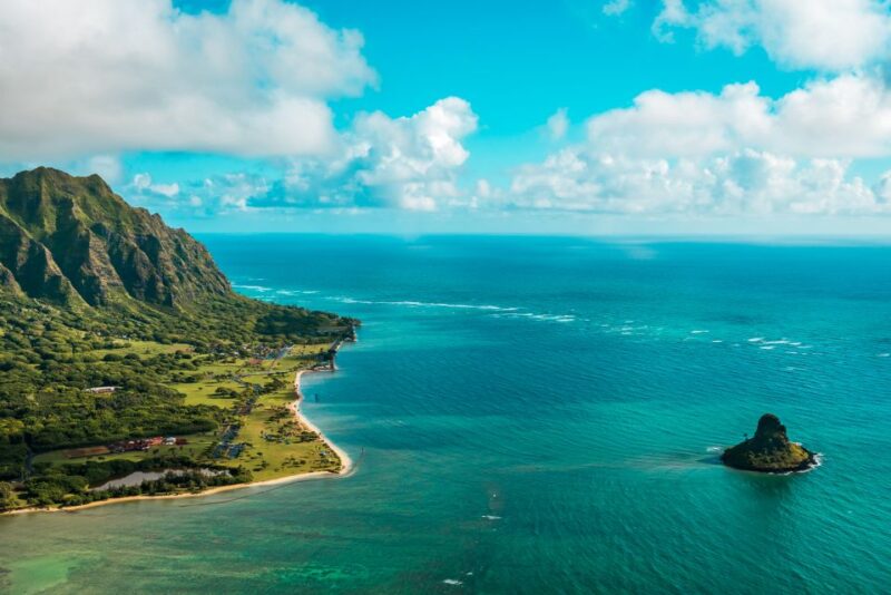 From Honolulu: Oahu 60min Helicopter Tour with Doors Off/On - Visiting Pearl Harbor and the USS Arizona Memorial