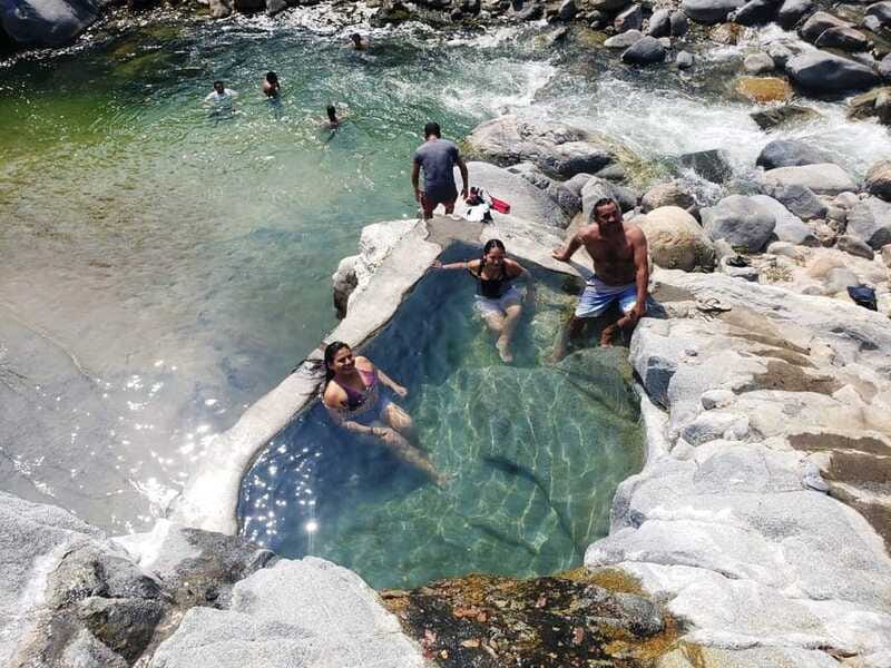 From Huatulco: Excursion to the Hot Springs - Swimming in the Nearby River