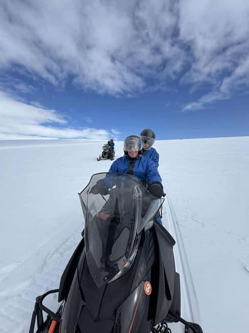 From Husafell: Langjokull Glacier Snowmobile Tour - The One-Hour Snowmobile Ride on Langjokull Glacier