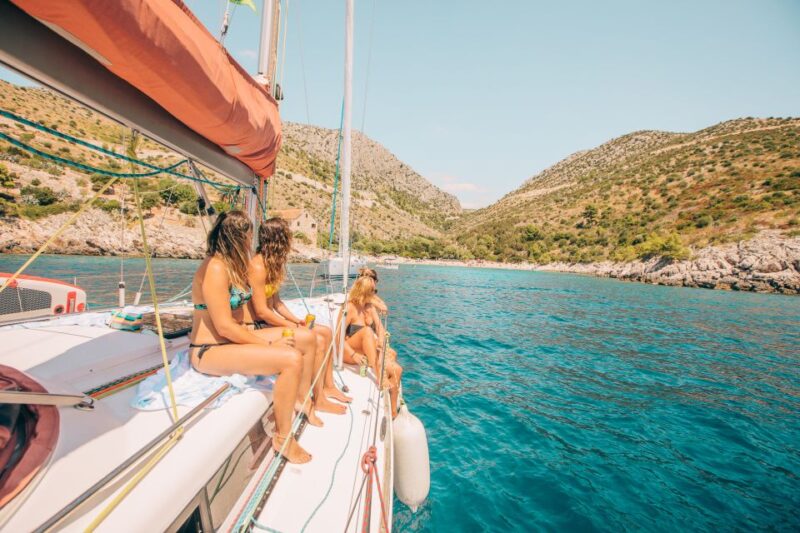From Hvar: Boat Tour to Pakleni Islands on a Comfort Yacht - The Experience of Sailing and the Yachts Comfort