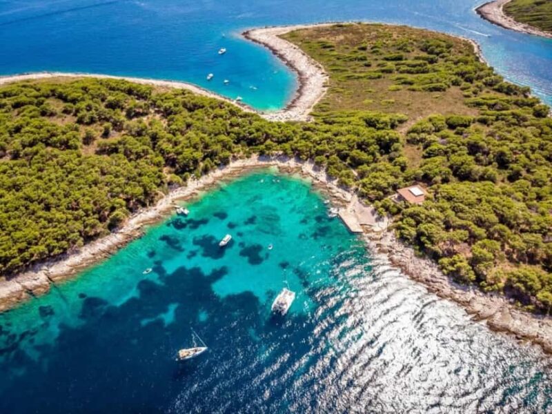 From Hvar: Private Tour to the Red rocks, Pakleni islands,.. - Visiting Dubovica Beach and Its Famous Seafront Restaurant