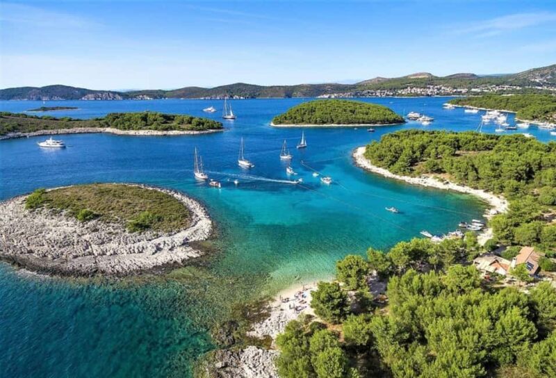 From Hvar: Private Tour to the Red rocks, Pakleni islands,.. - Cruising the Pakleni Islands and the Variety of Stops