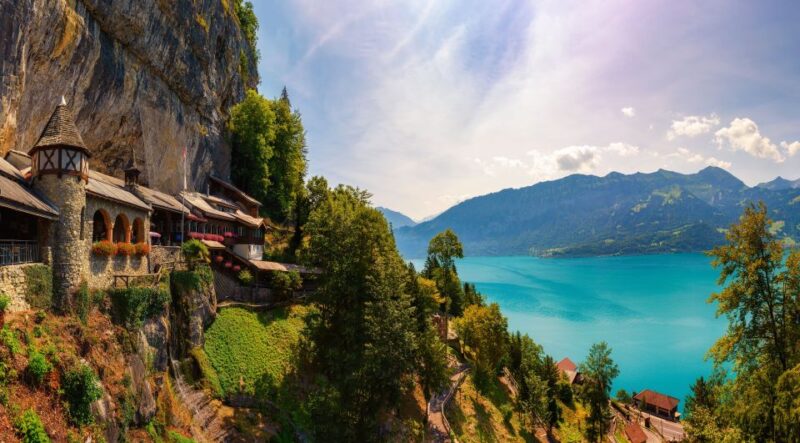 From Interlaken: Beatus Caves, Blue Lake and Lake Thun Tour - Explore Switzerland’s Hidden Natural Wonders and Charming Towns on a Small-Group Tour from Interlaken
