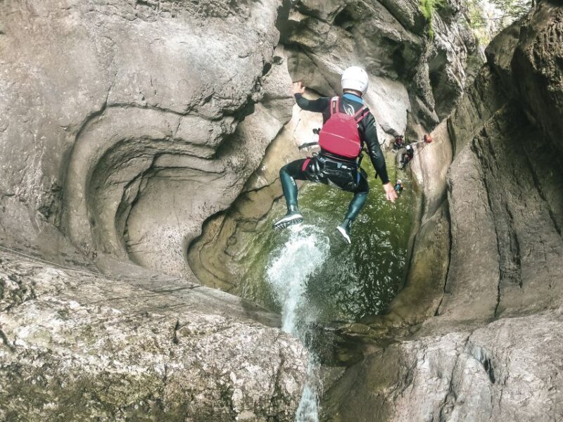 From Interlaken: Canyoning Chli Schliere - The Post-Adventure Picnic and Return Transfer