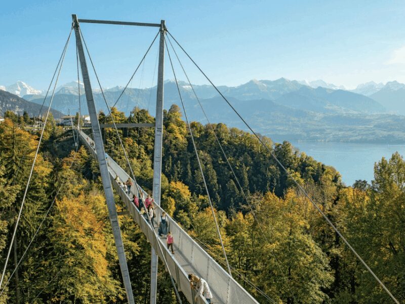 From Interlaken: Crash Landing on You Private Day Trip - The Marvel of Giessbach Waterfalls