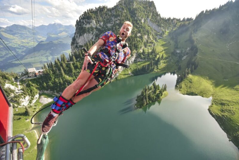 From Interlaken: Stockhorn Bungee Jump - Key Points