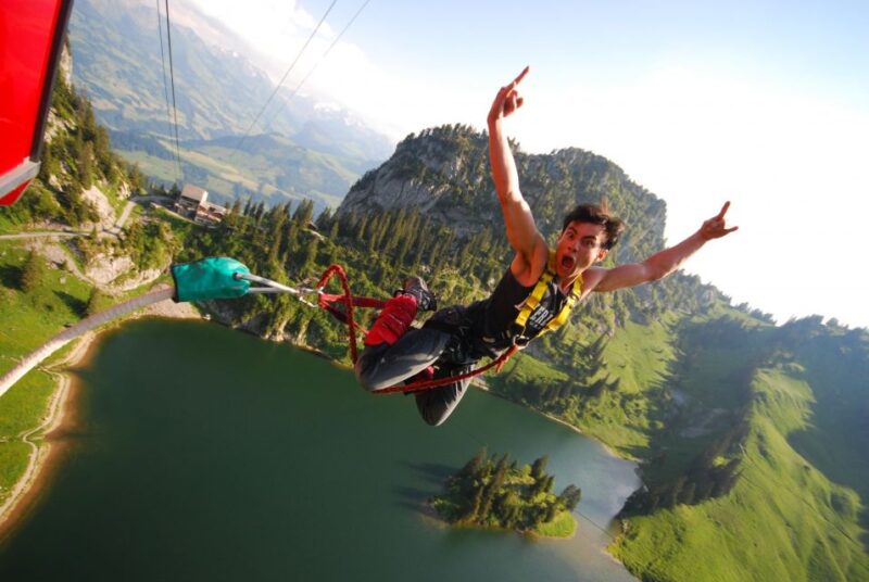 From Interlaken: Stockhorn Bungee Jump - Scenic Drive and Mountain Views