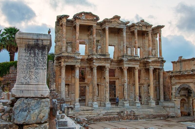 From Izmir, Kusadasi, & Selcuk: Day Trip to Explore Ephesus - Exploring the Library of Celsus and the Old Theater