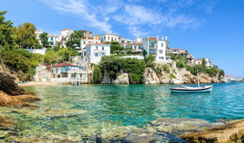 From Katerini: Skiathos Island Day Tour with Swimming - Visiting the Hilltop Church with Panoramic Sea Views