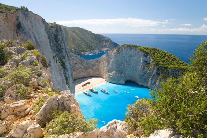 From Kefalonia: Blue Cave Boat Cruise & Shipwreck Photo Stop - Secluded Coves and Swimming Opportunities