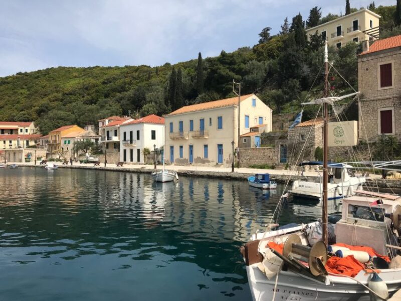 From Kefalonia: Ithaca Island Full-Day Bus Tour - Refreshing Break in Stavros with Coffee and Dessert